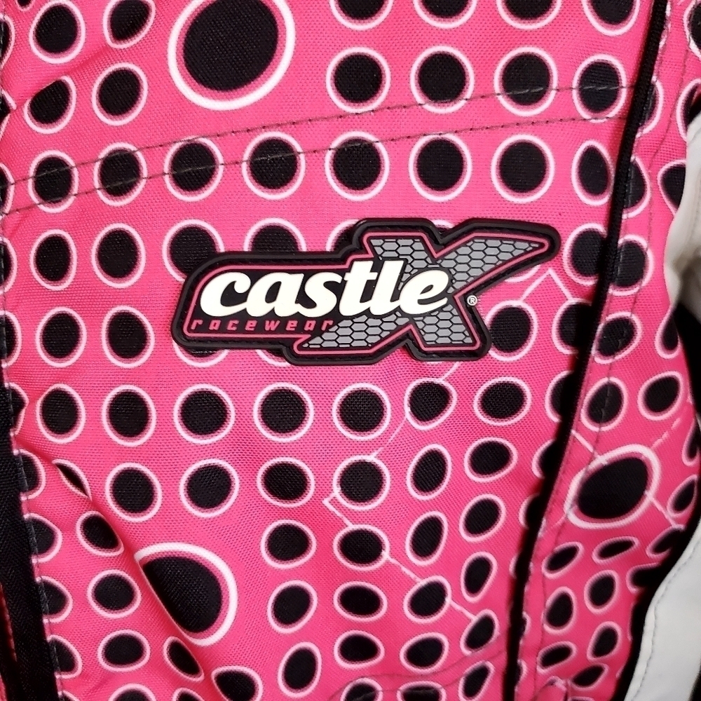 Castle X Racewear Pink Jacket Size Small - Picture 8 of 15
